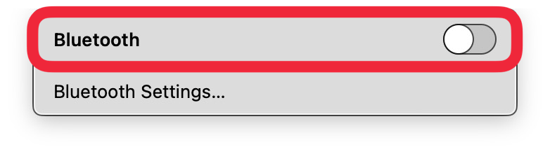 Activar bluetooth en Mac