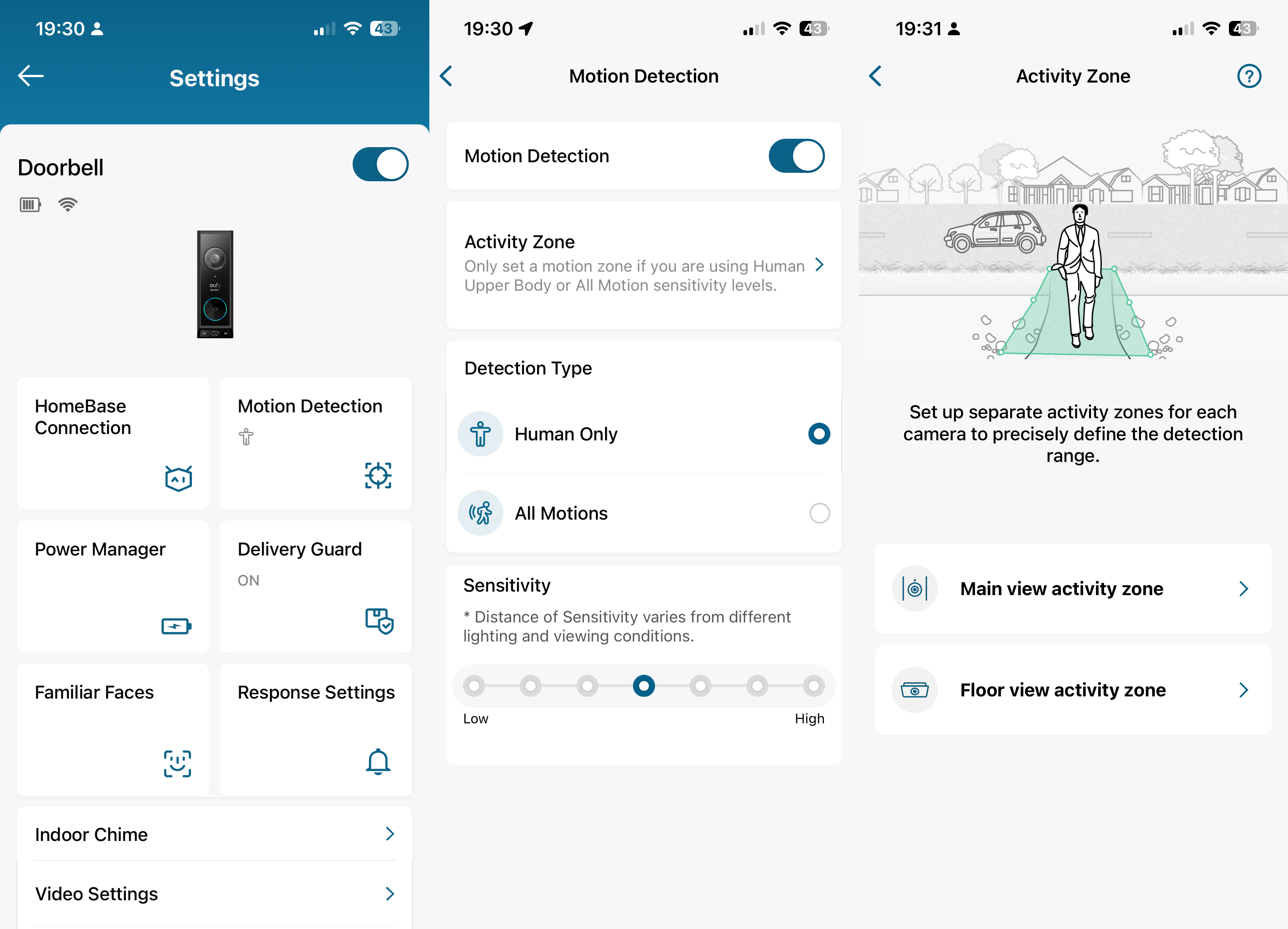 Timbre con vídeo Eufy E340 con detección de movimiento