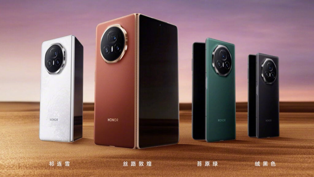Opciones de color del Honor Magic V3
