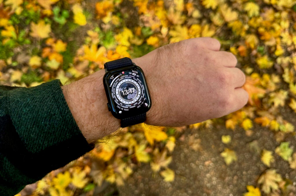 Apple Watch Series 9 en la muñeca