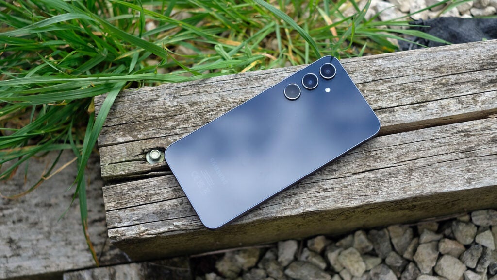 Parte trasera del Samsung Galaxy A55
