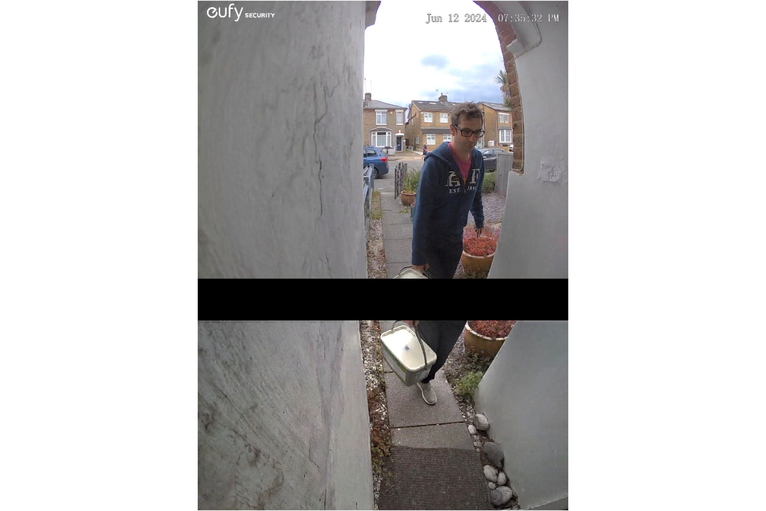 Muestra del día del timbre con vídeo Eufy E340
