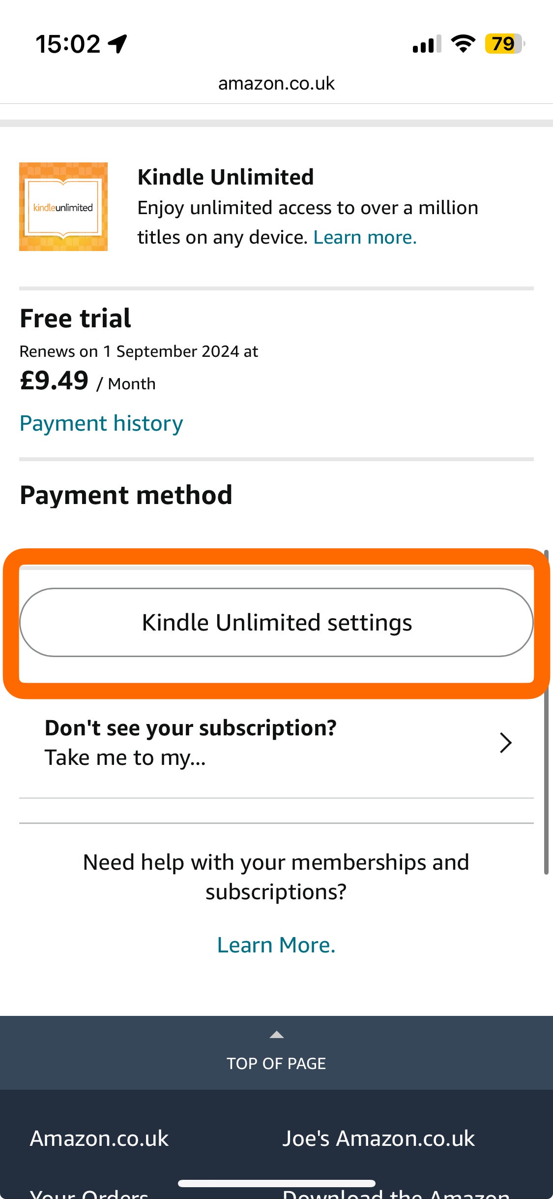 1722613705 321 Como cancelar Kindle Unlimited
