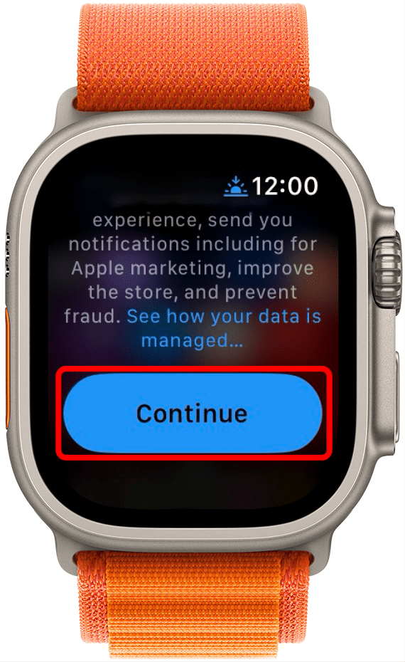 aplicación una aplicación para apple watch