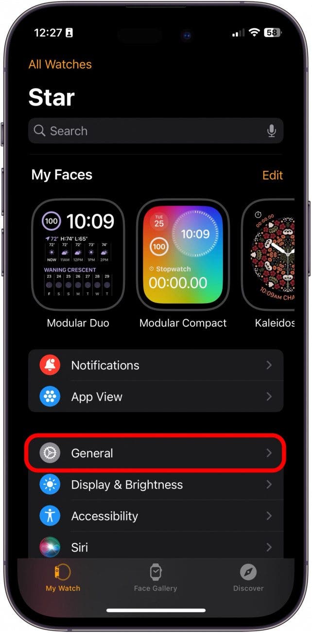 Descargar aplicación en Apple Watch