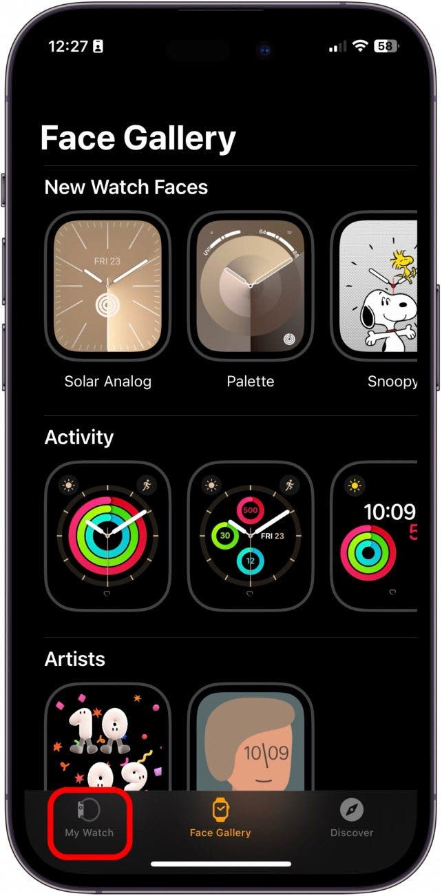 tienda de aplicaciones de apple watch