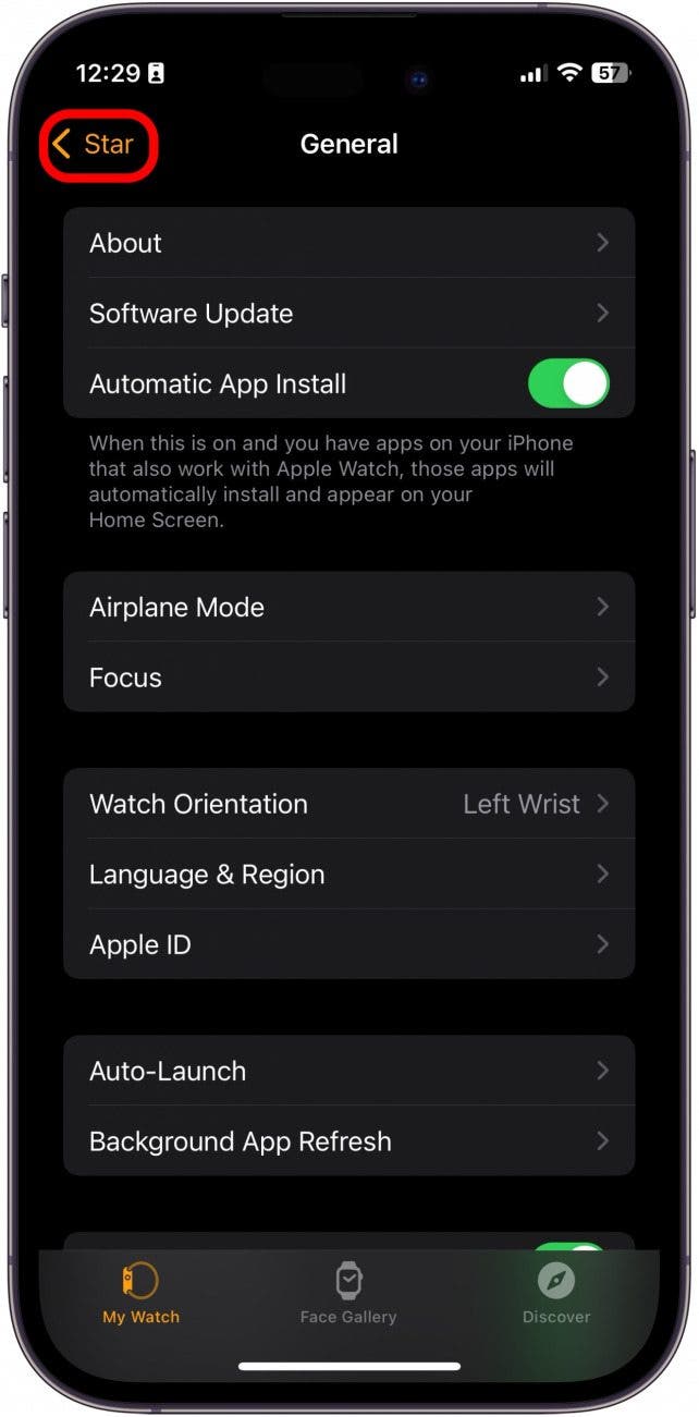tienda de aplicaciones en apple watch