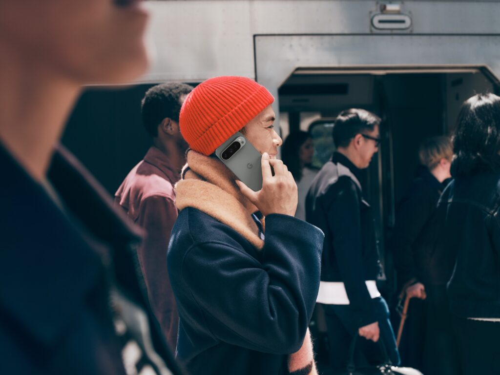 Pixel 9 Pro en uso