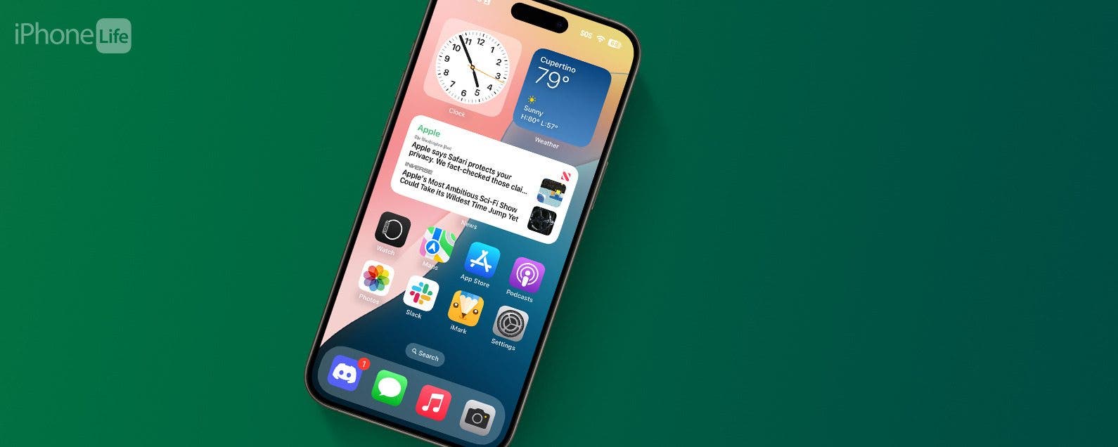 Como cambiar la pantalla de inicio en el iPhone y