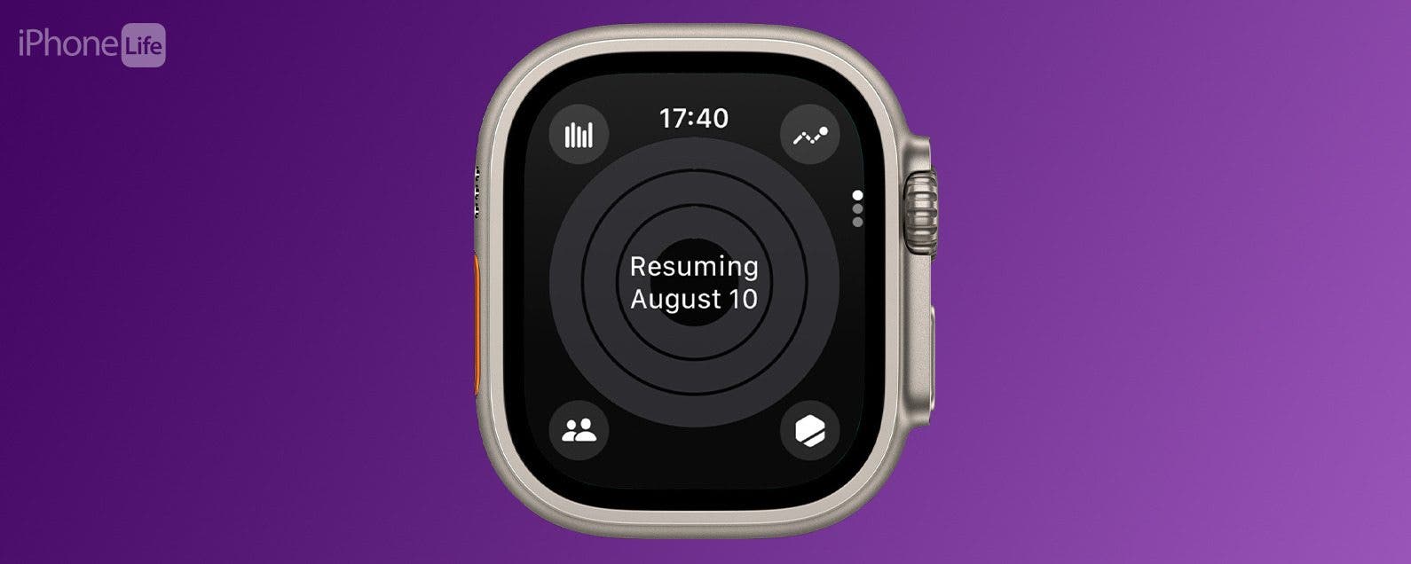 Como pausar la racha de anillos de actividad en el