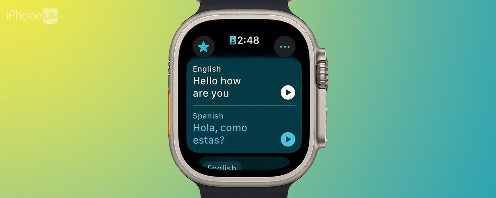¿Puede traducir el Apple Watch watchOS 11