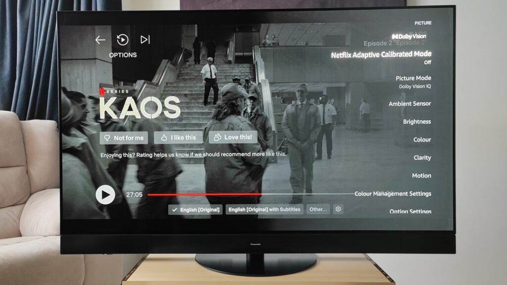 Menús de la Panasonic Z95A