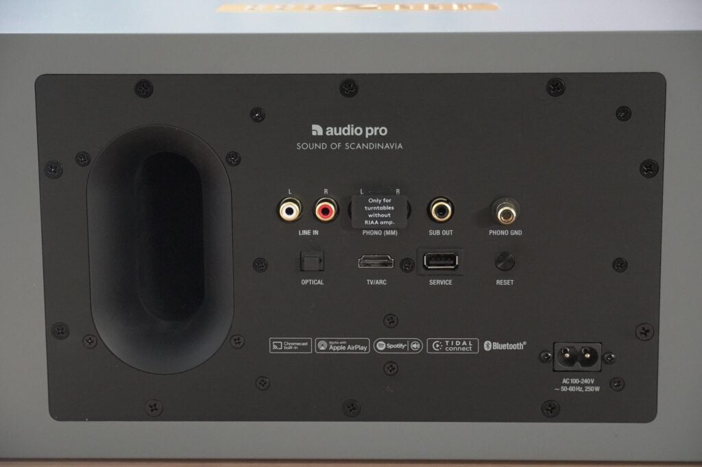 Conectividad Audio Pro C20