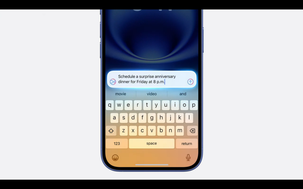 Inteligencia de Apple sobre el iPhone 16