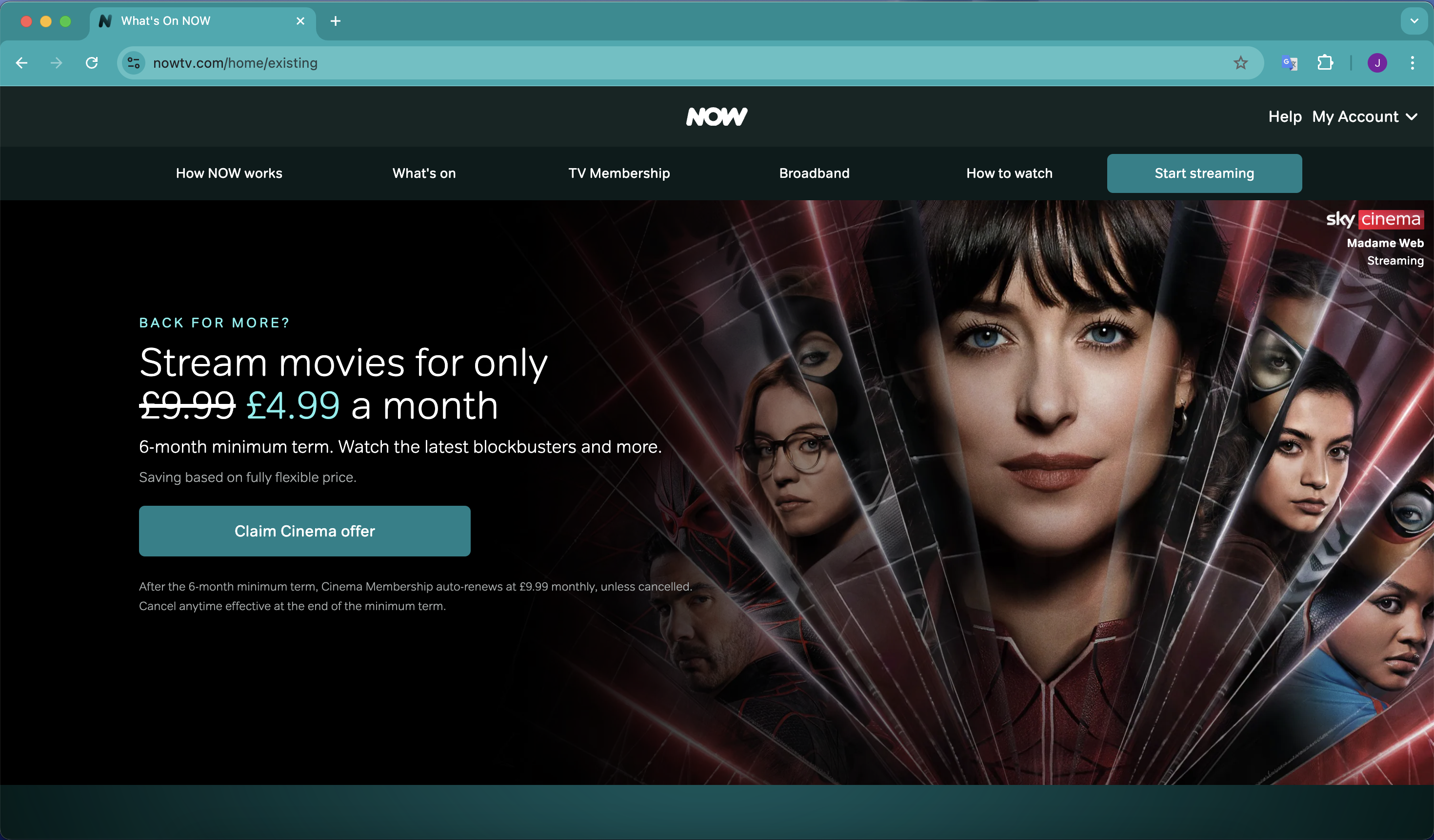 Como ver contenido 4K en Now