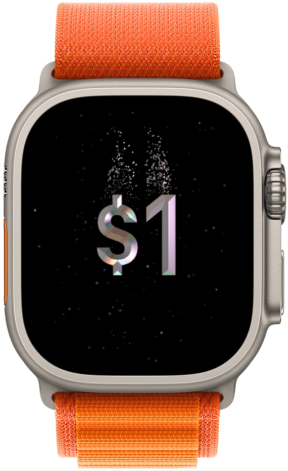 Aparecerá una animación del Apple Cash transfiriéndose desde su dispositivo al de ellos.