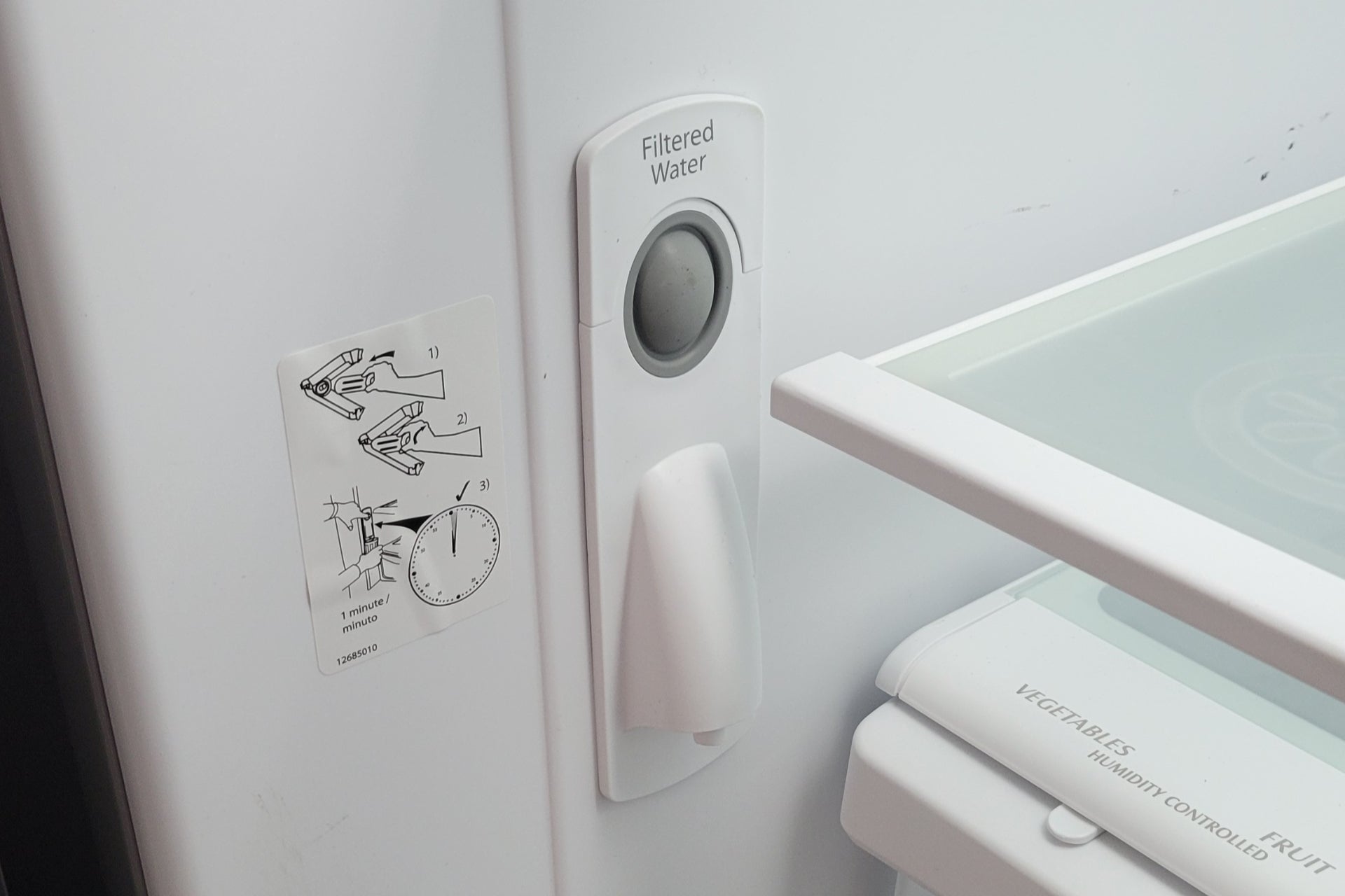 Whirlpool WRFF5333PZ01 agua filtrada