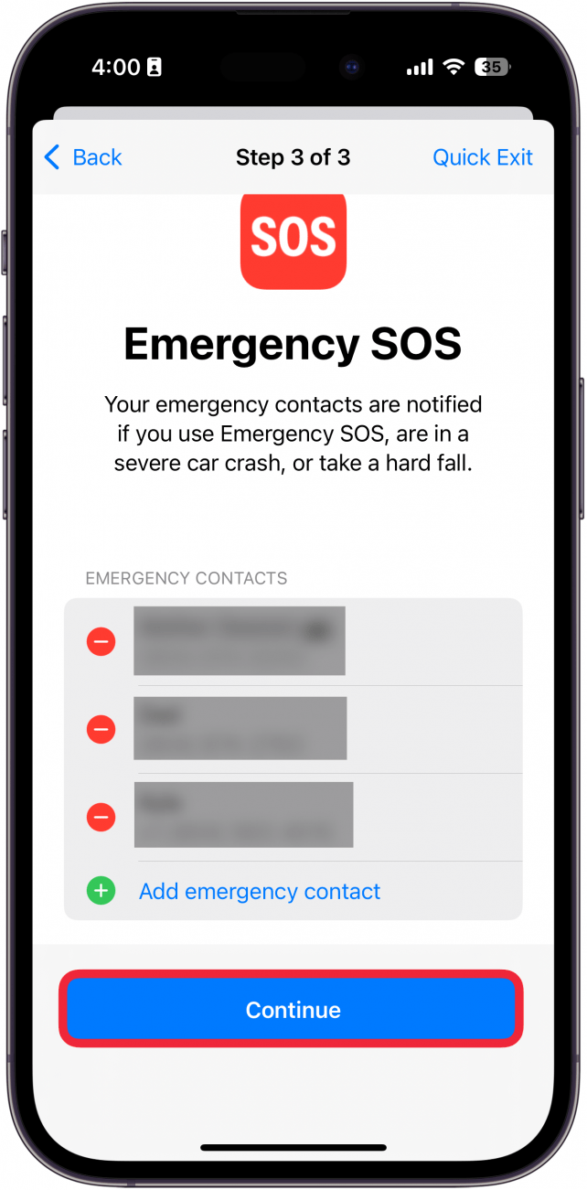 iPhone gestiona el uso compartido y el acceso mostrando una lista de aplicaciones que tienen acceso a la ubicación del usuario, con un cuadro rojo alrededor de saltar
