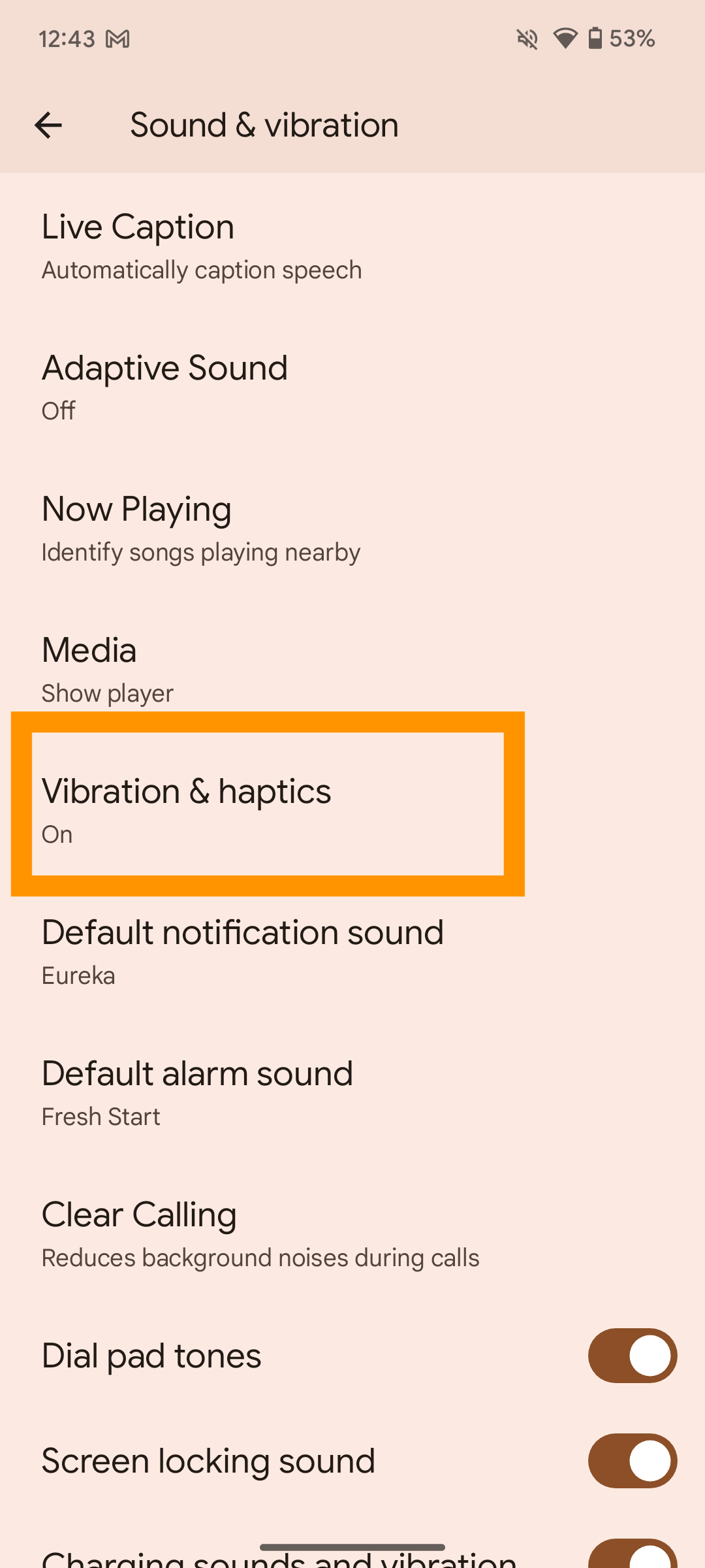 1729873470 186 Como activar la vibracion adaptativa de Android 15
