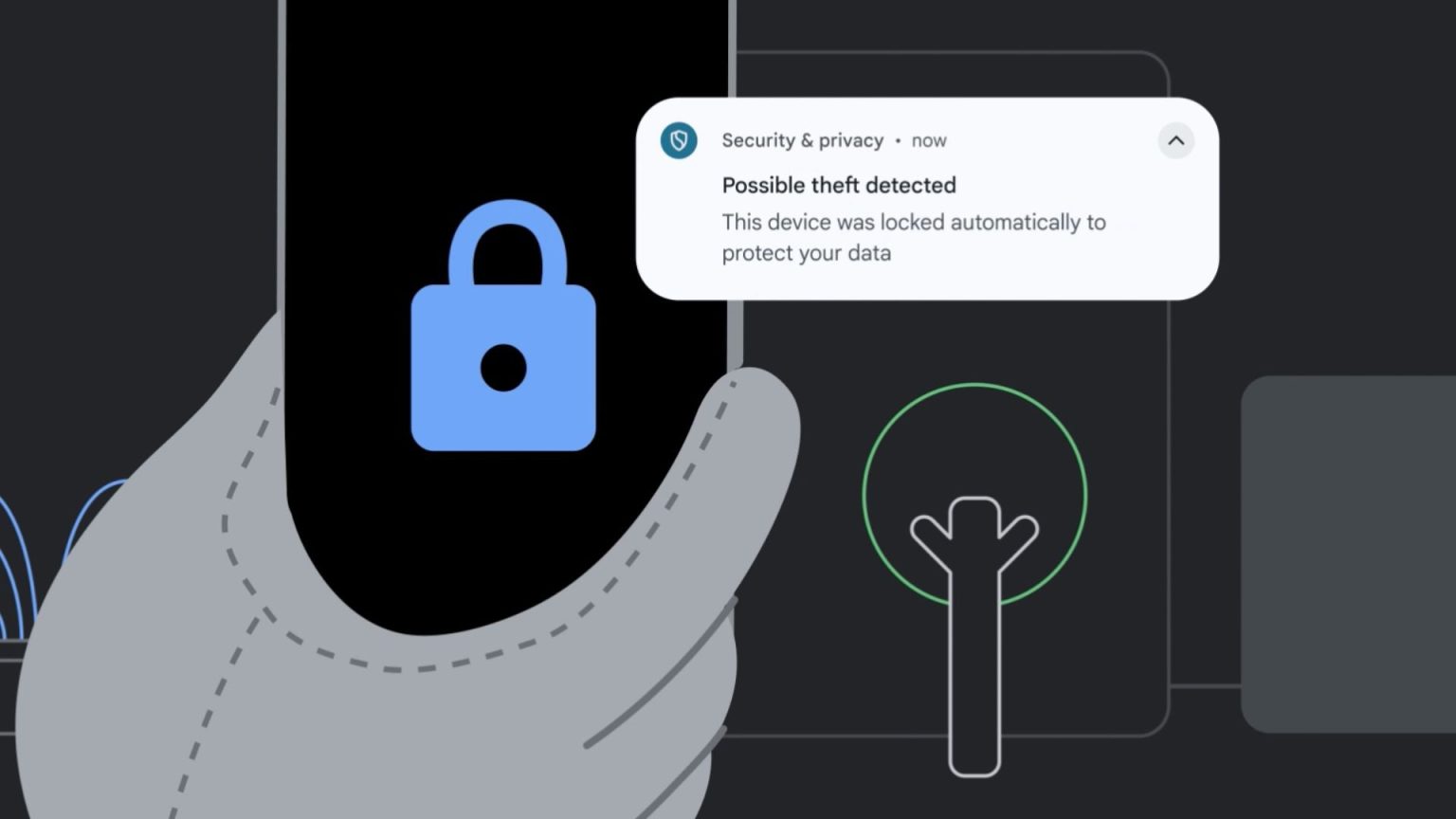 Como configurar la proteccion contra robo en Android 15