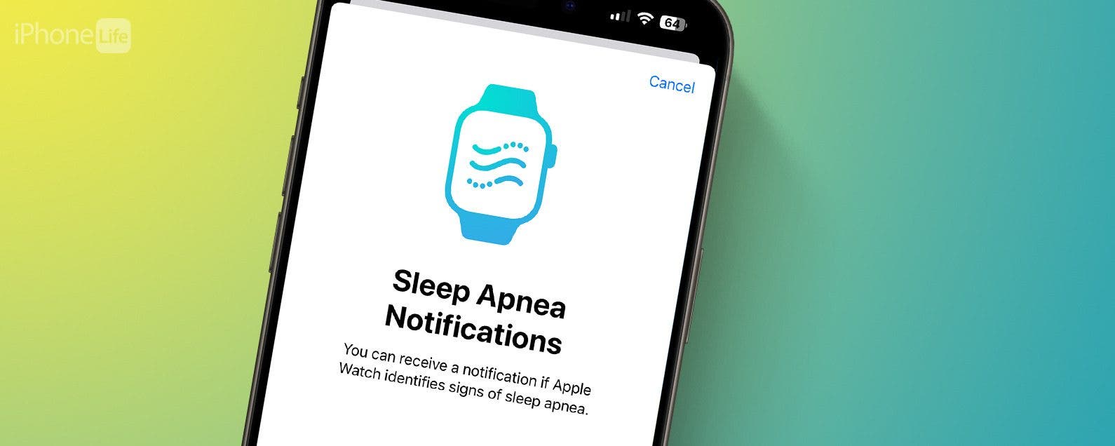 Como configurar las notificaciones de apnea del sueno del Apple