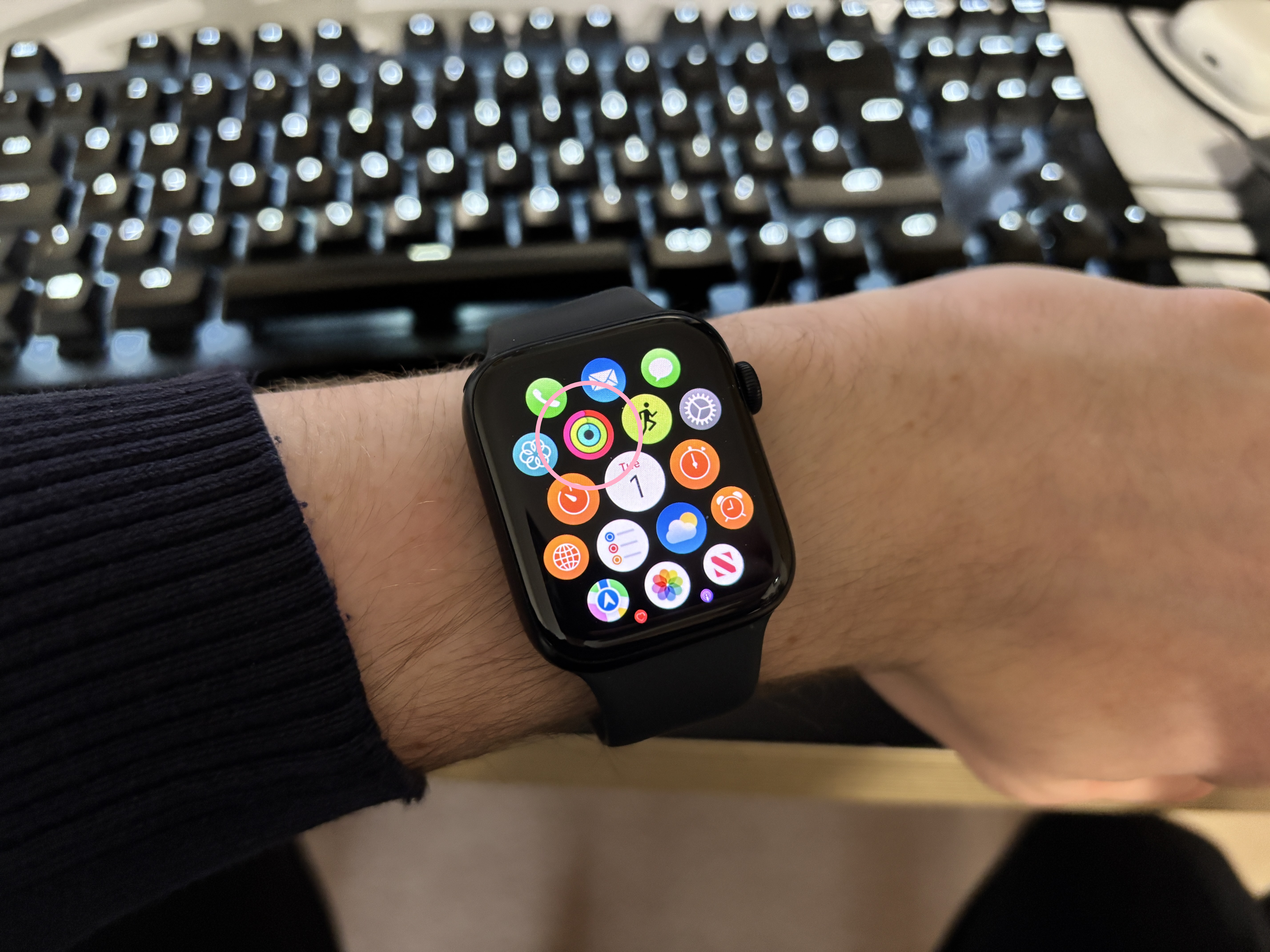 Como pausar los anillos de actividad en el Apple Watch