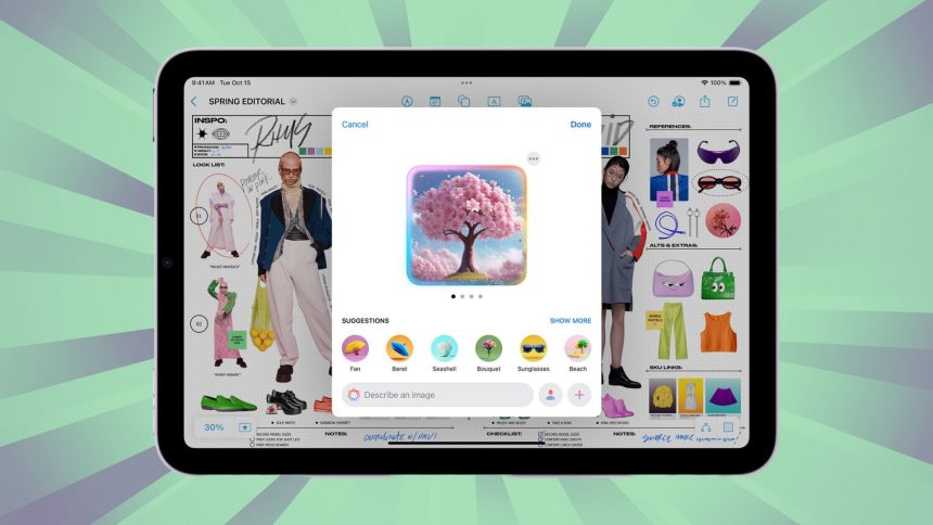 La actualizacion del iPad mini 7 esta bien y eso