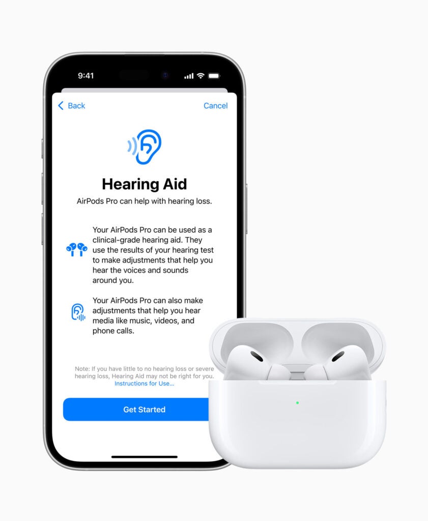 Audífono profesional AirPods