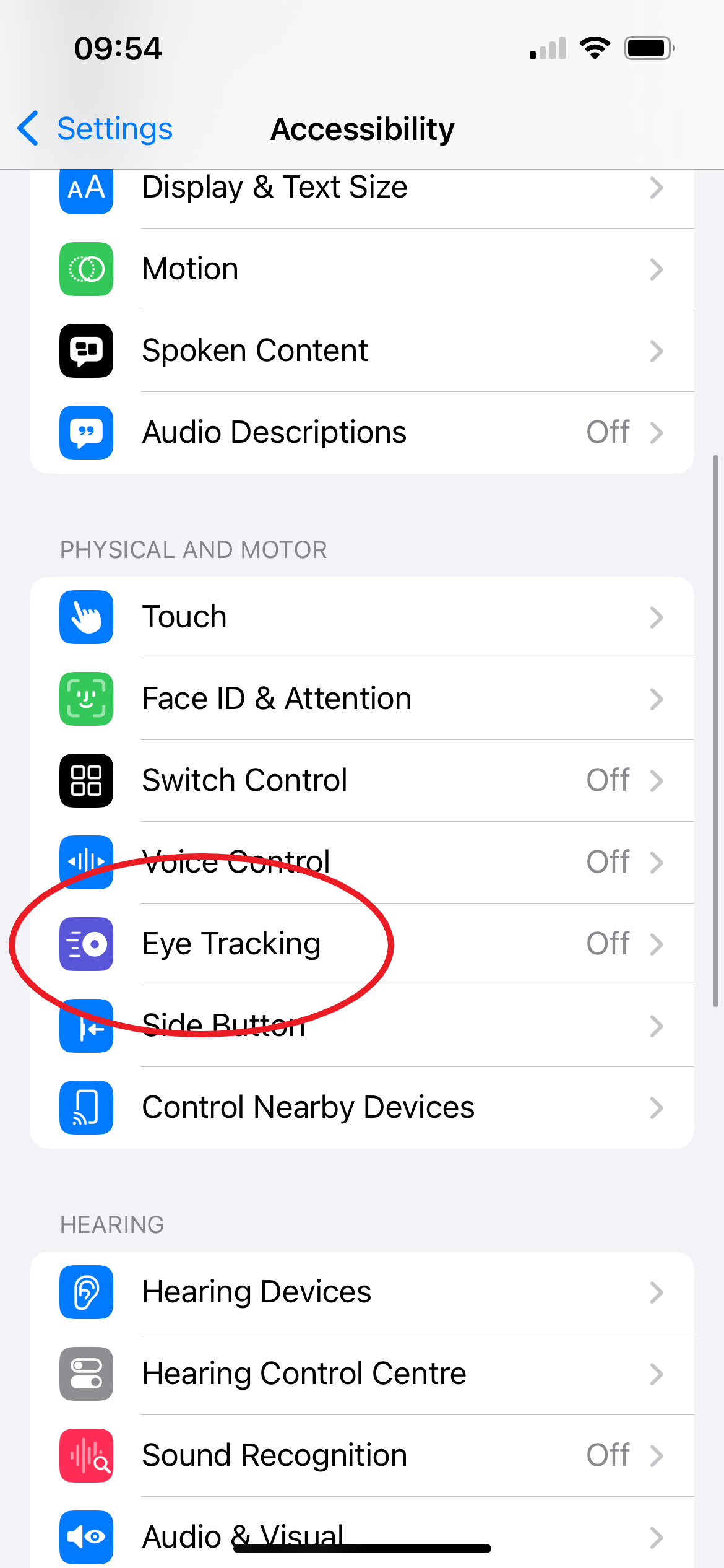 1730727380 370 Como controlar tu iPhone con los ojos en iOS 18
