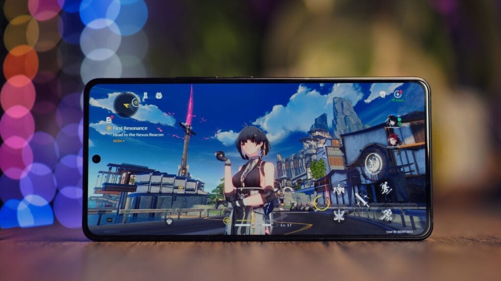 ROG Phone 9 Pro jugando un juego