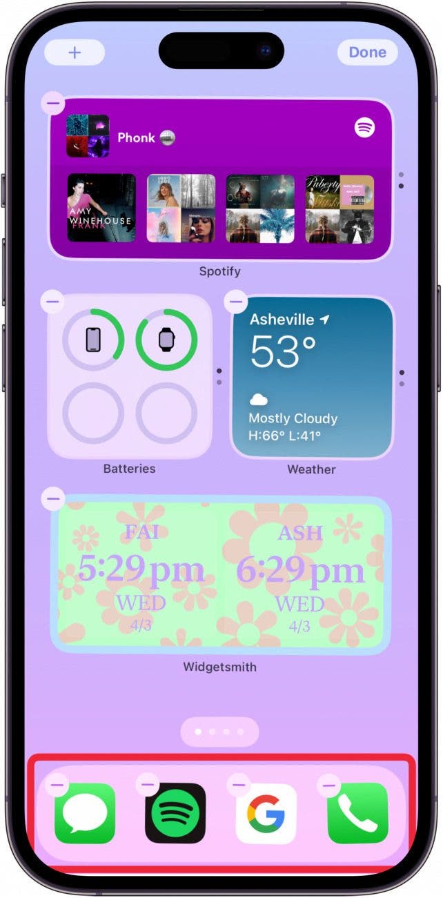 muelle de ios