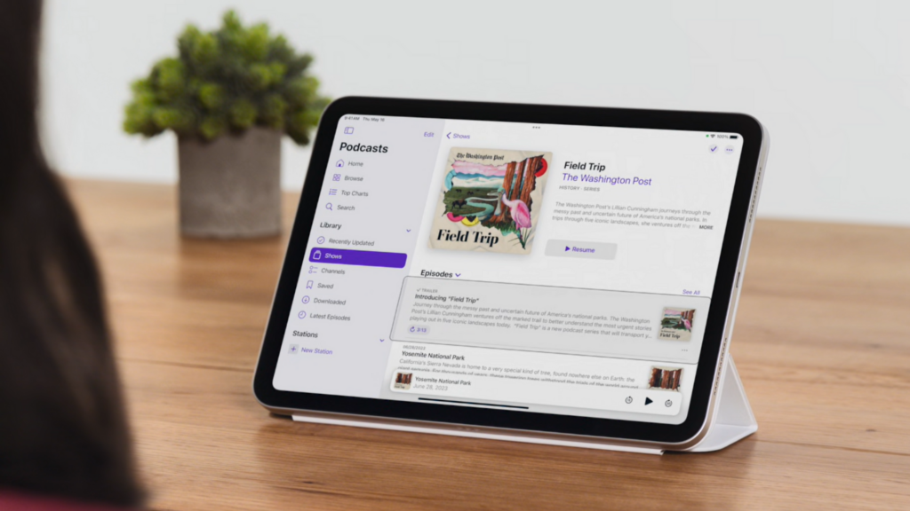 Seguimiento ocular iOS 18