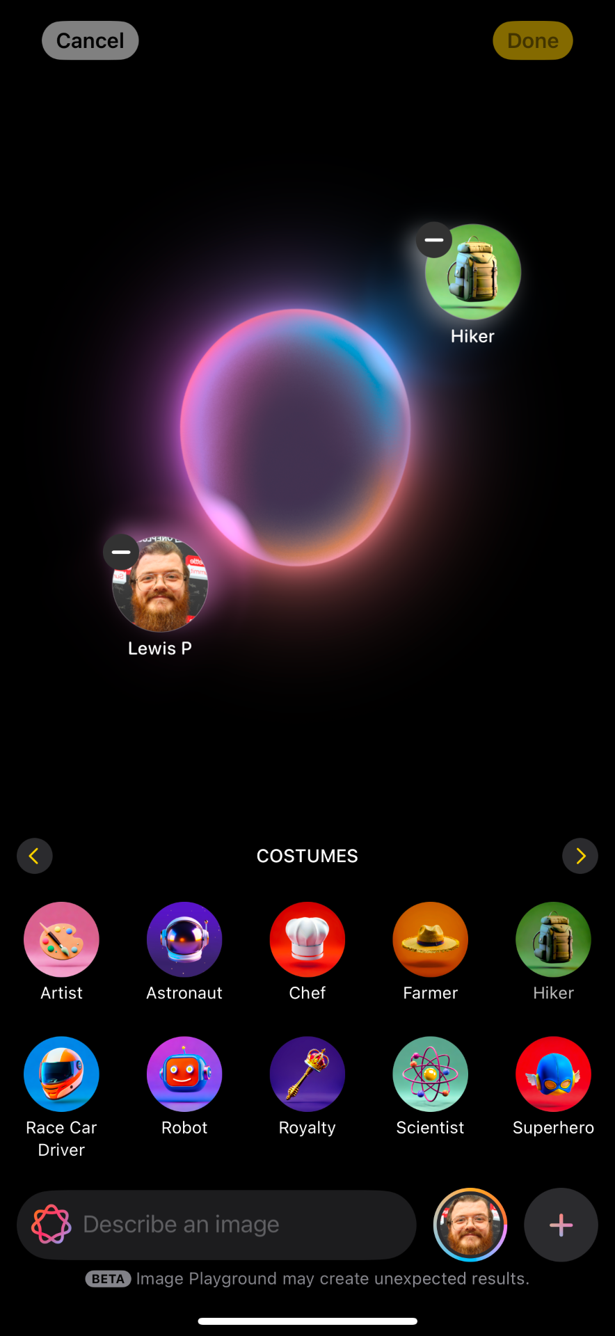 1734112105 634 Como utilizar Image Playground en tu iPhone