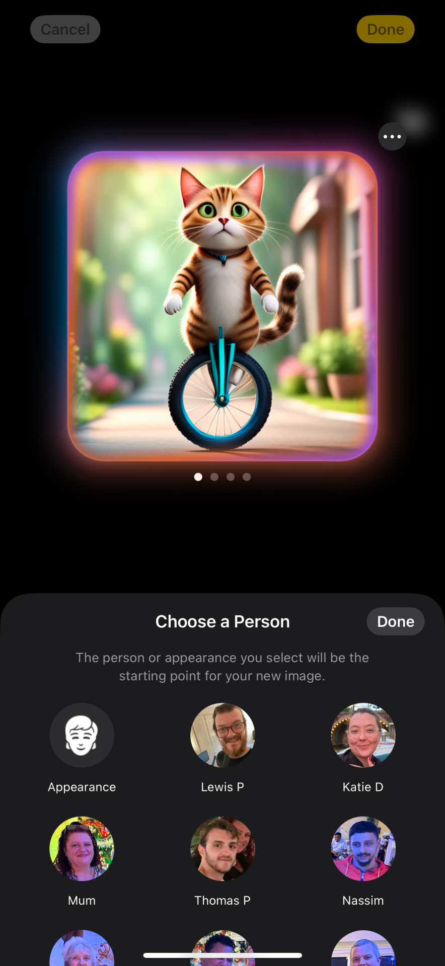 1734112105 702 Como utilizar Image Playground en tu iPhone