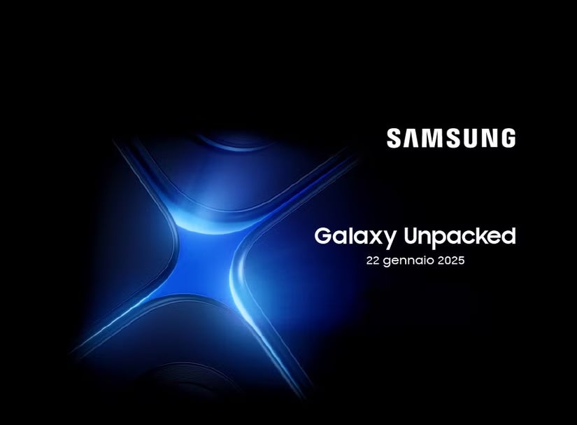 Invitación filtrada del Samsung Galaxy Unpacked 2025 en italiano
