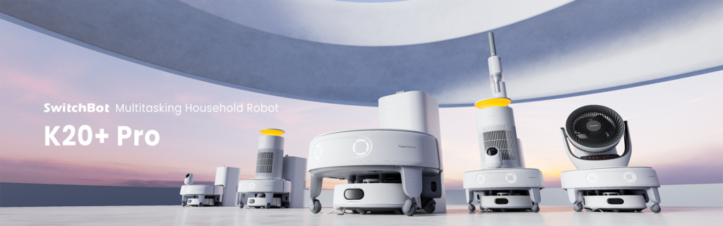 Gama SwitchBot K20+ Pro con todas las actualizaciones actuales de FusionPlatform