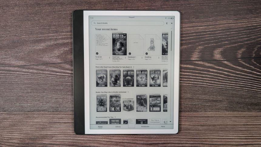 El nuevo Kindle Scribe acaba de recibir su primera rebaja