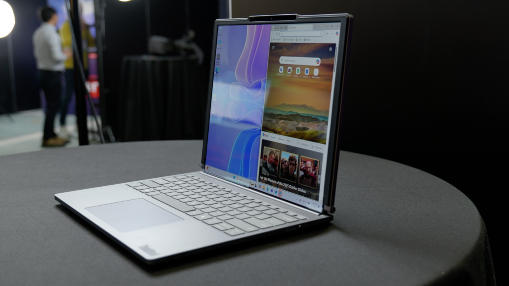portátil enrollable lenovo
