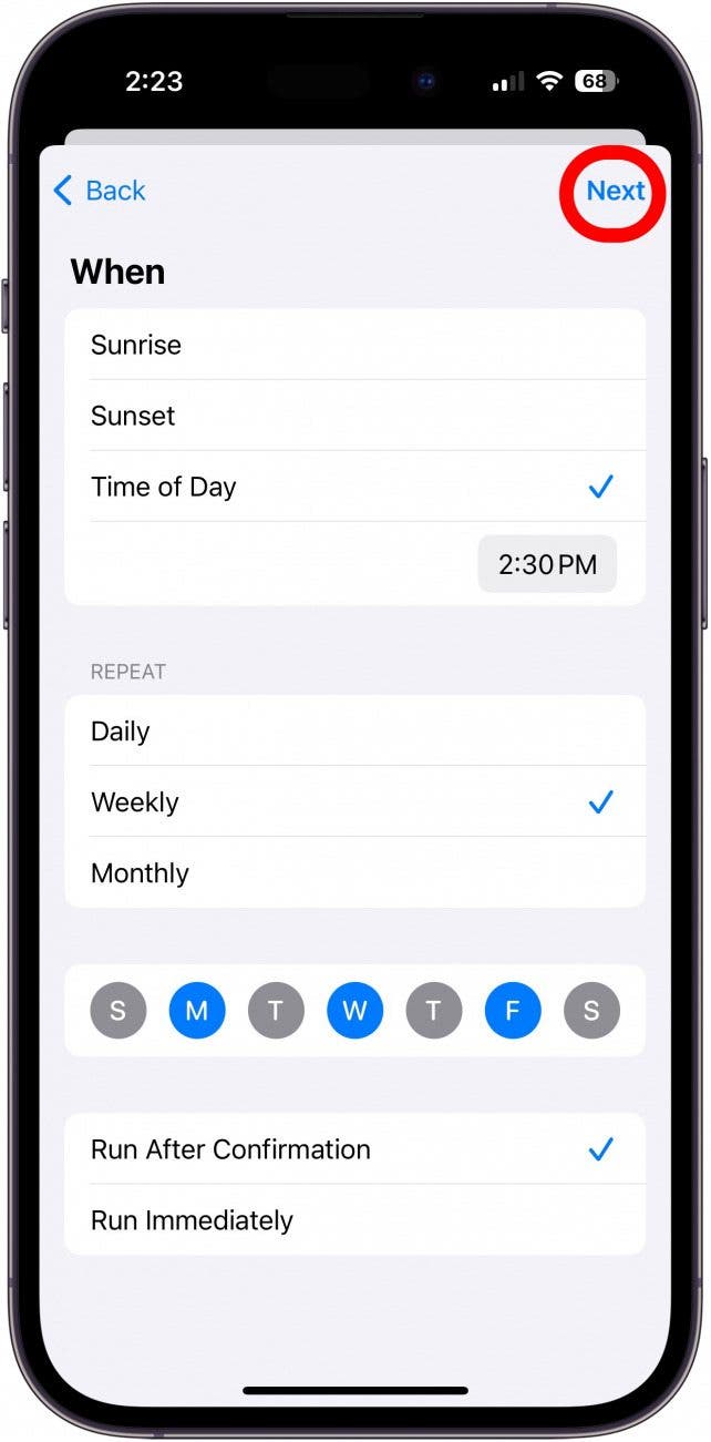1740604342 854 ¿Puedes programar un mensaje de texto en iPhone ¡Si asi