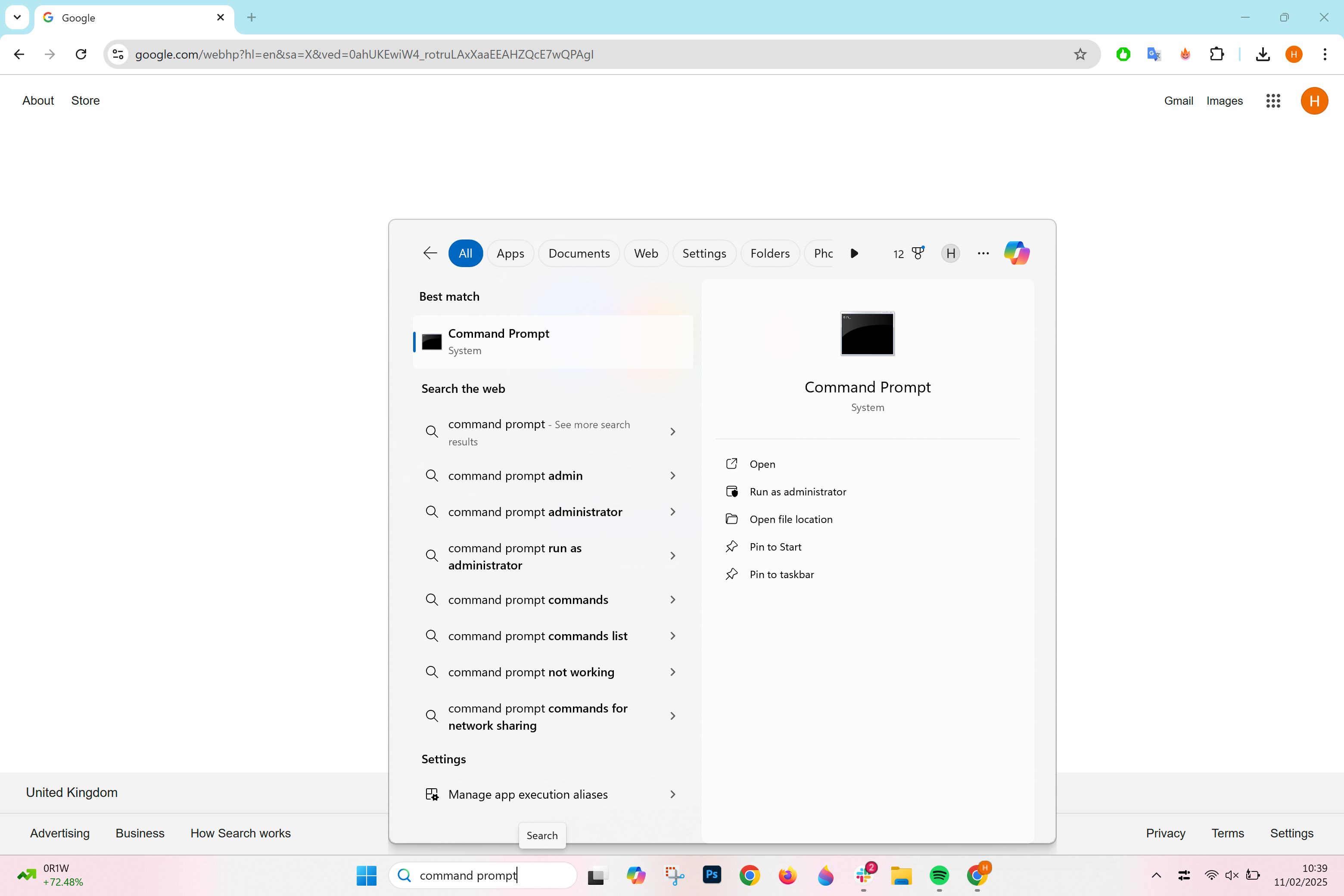 Como encontrar su clave de producto de Windows 11