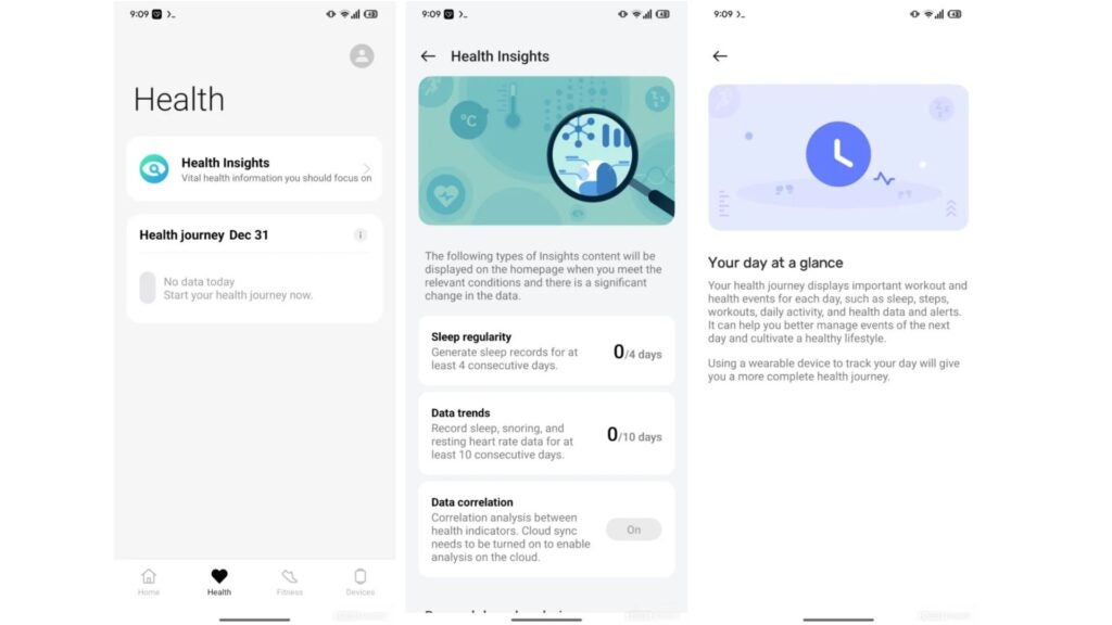 Actualización de Ohealth en OnePlus