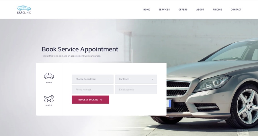 Thème WordPress pour concessionnaire automobile AutoTrader