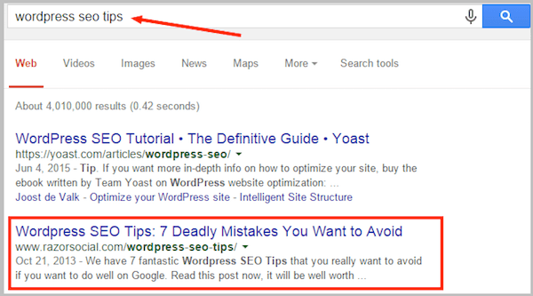 Conseils SEO simples 3