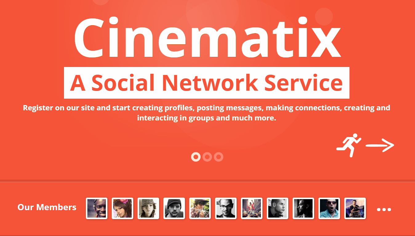 Cinematix - Thème BuddyPress