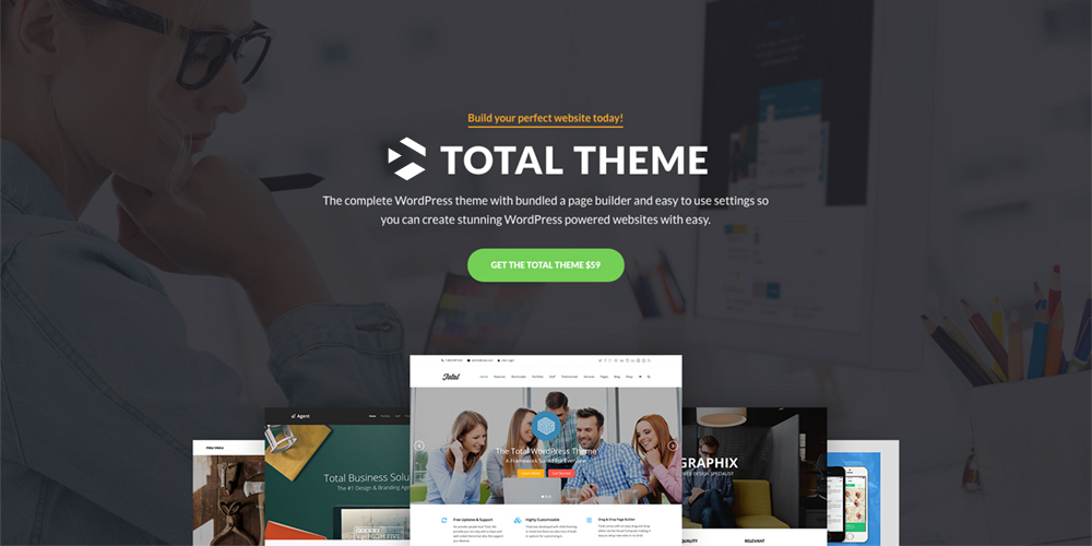 Thème WordPress Total Drag & Drop