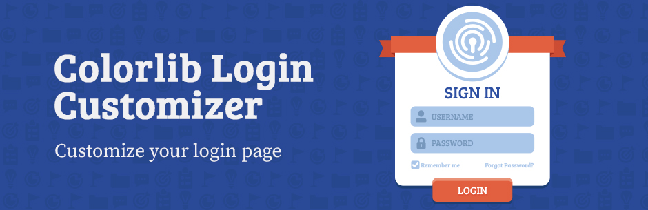 Page de connexion personnalisée