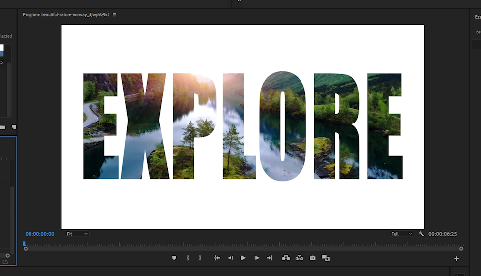 Ajout de texte à une vidéo dans Adobe Premiere Pro