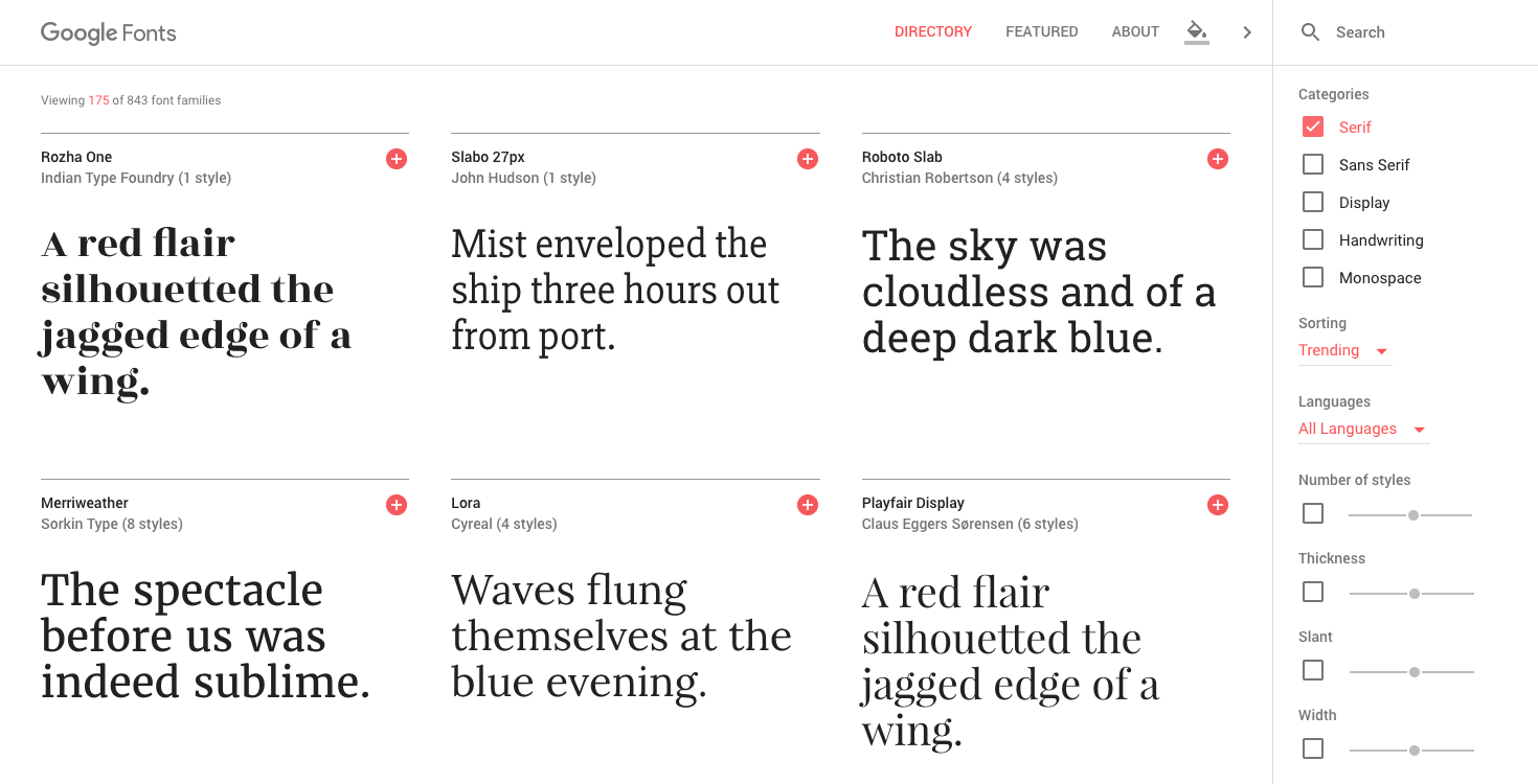 Police Serif