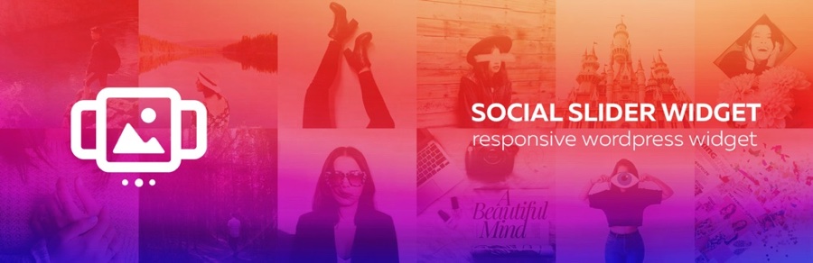 Widget de curseur social