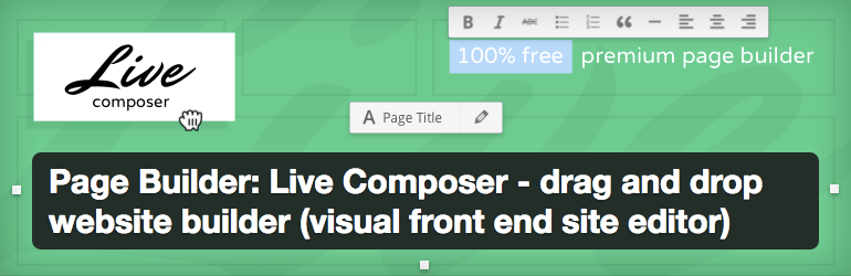 Générateur de pages de compositeur en direct